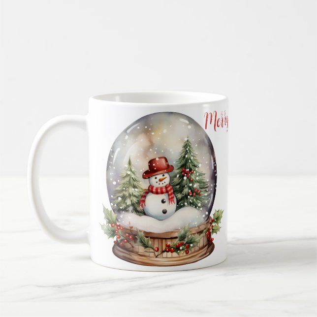 🎄 Skaka upp magin i ⛄ Kaffemugg (Vänster)