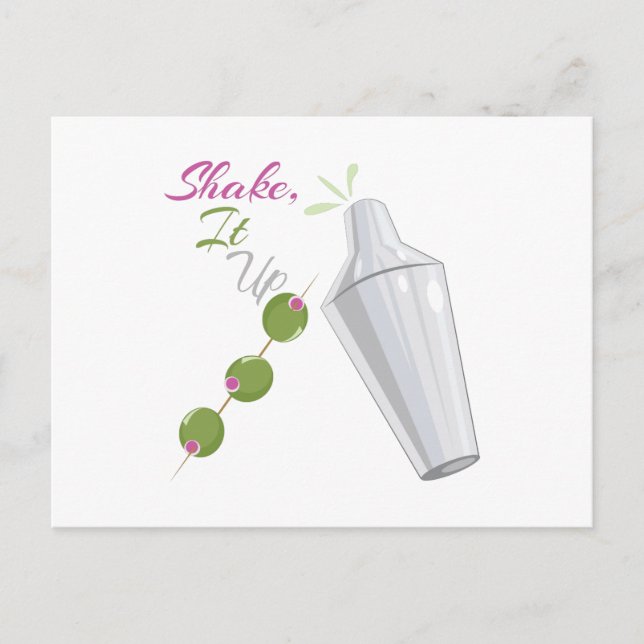 Skaka, upp vykort (Framsida)