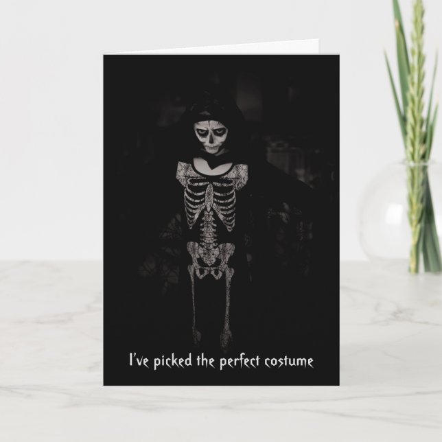 Skakande i era bollar, Happy halloween Kort (Framsida)