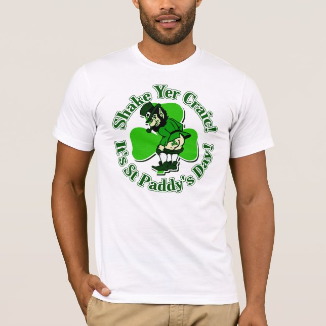 SkakaYer Craic är det st paddys day Tröja (Framsida)