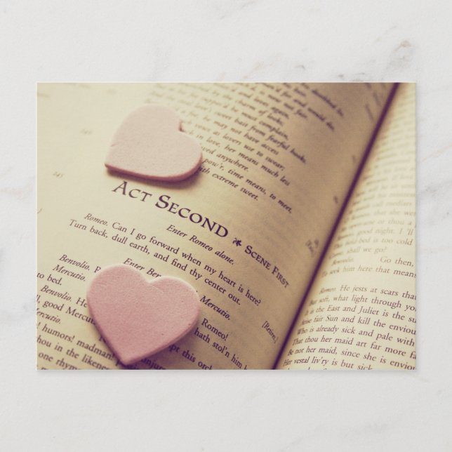 skakespearetext vykort (Framsida)