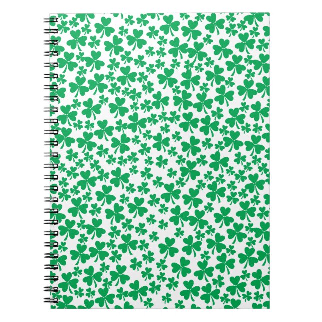 Skakor för St patrick's day Anteckningsbok (Framsidan)