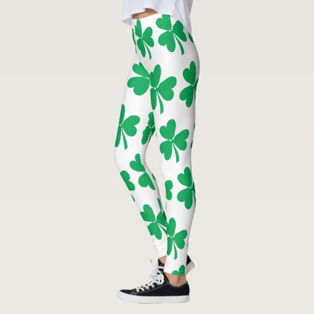 Skakor för St patricks day Leggings (Vänster)