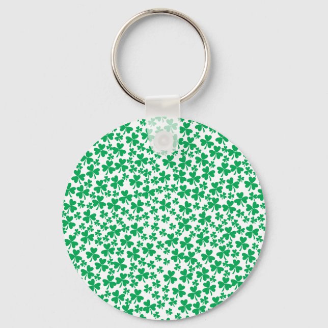Skakor för St patrick's day Nyckelring (Framsida)