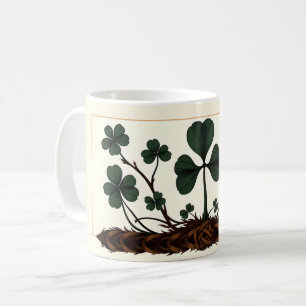Skakor som växer från keltiska knop kaffemugg
