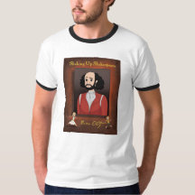 Skakor upp Skakespeare T-shirt