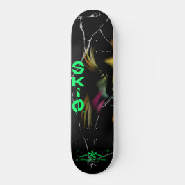 Skal 3/6 mini skateboard bräda 18,5 cm