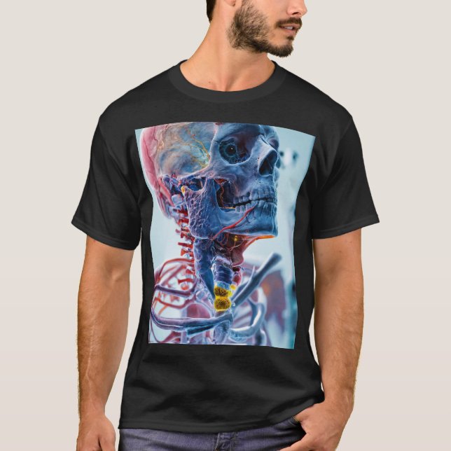 Skal: 3D-klassrumsvy T Shirt (Framsida)
