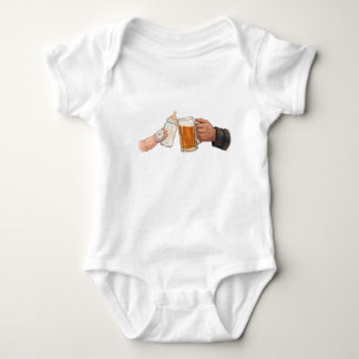 Skål babykläder t shirt