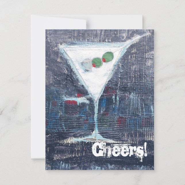 Skål Bröllopsparty Inbjudan (Framsida)