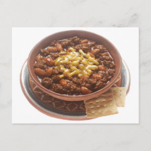 Skål chili vykort