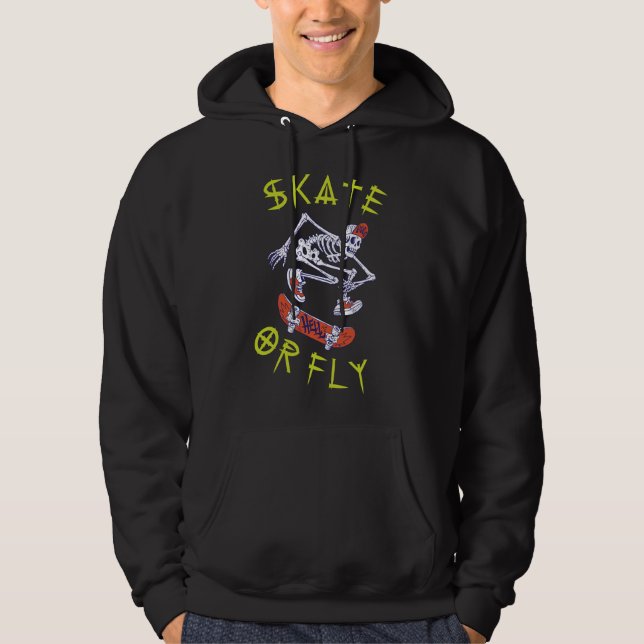 Skal- eller flygskal hoodie (Framsida)