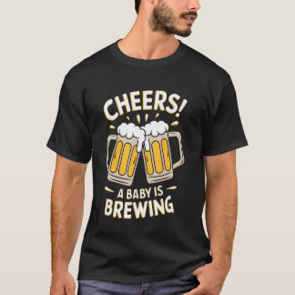 Skål en baby brygger rolig öl t shirt