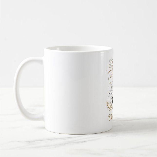 Skål för 2027 Kaffe Mugg (Vänster)