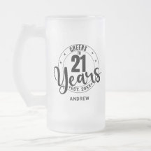 SKÅL FÖR 21 ÅR