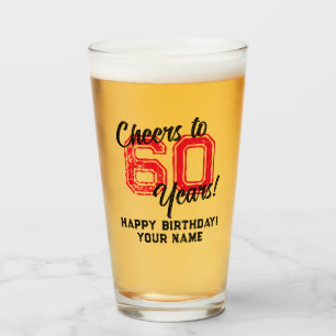 Skål för 60 år Födelsedagspresent för glasögon til Glaskopp
