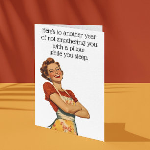 Skål för ännu ett års jubileum  kort