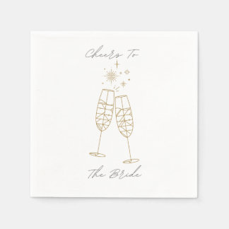 Skål för Bride Napkin Pappersservett