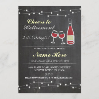 Skål för det röda glaset Inbjudan i Pension Party