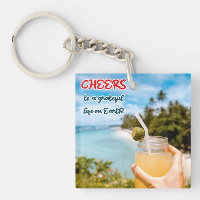 Skål för ett tacksamt liv på jorden (Framsidan)