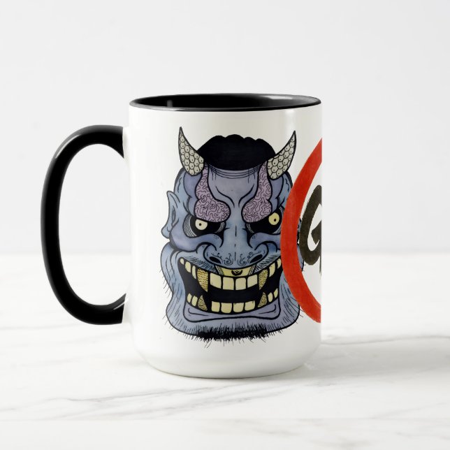 Skål för Glenns mask Mugg (Vänster)