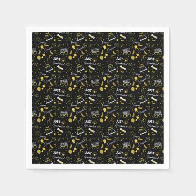 Skål för Grad! Pappersservett (Framsidan)