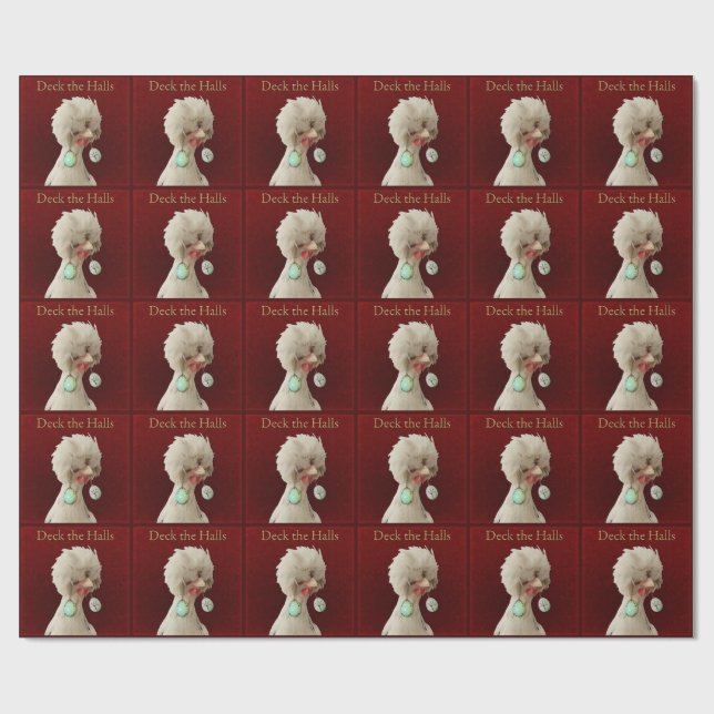 Skål för hönskyckleriet presentpapper (Platt)