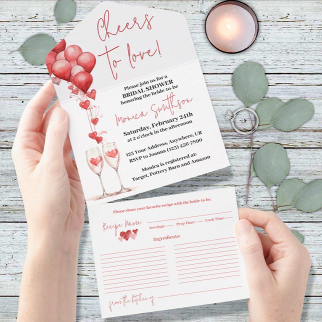 Skål för Kärlek Valentine Hearts Möhippa (Skapare uppladdad)