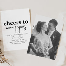 Skål för Många Års Pensionärsfest Inbjudan Foto