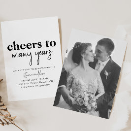 Skål för Många Års Pensionärsfest Inbjudan Foto