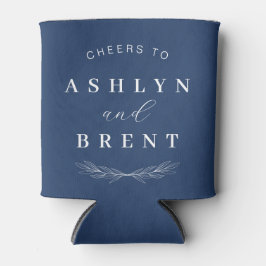 Skål för marinblå Bröllop kan kyla/Coozie