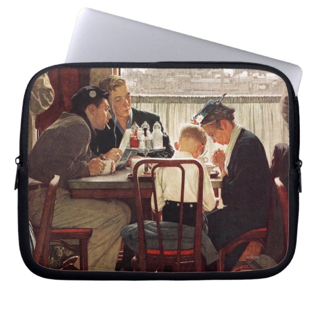 Skål för Norman Rockwell Laptop Fodral (Framsidan)