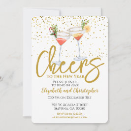 Skål för Nyårsfesten Inbjudningar