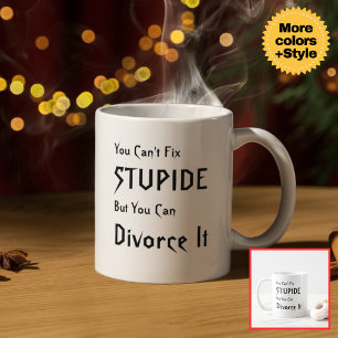Skål för nybörjare! Anpassade Divorce Mugg