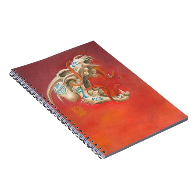 Skal för skrikning anteckningsbok (Högra Sidan)