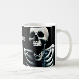Skal för skrikning kaffemugg