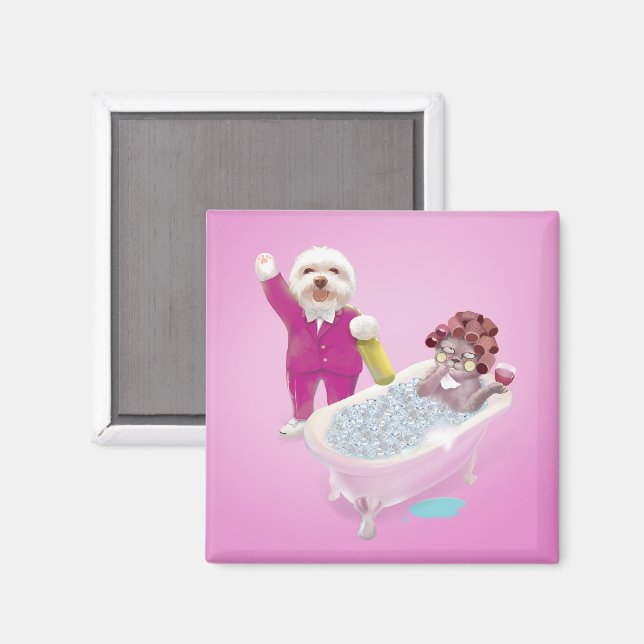 Skål för uppmjukning magnet (Front/Back)