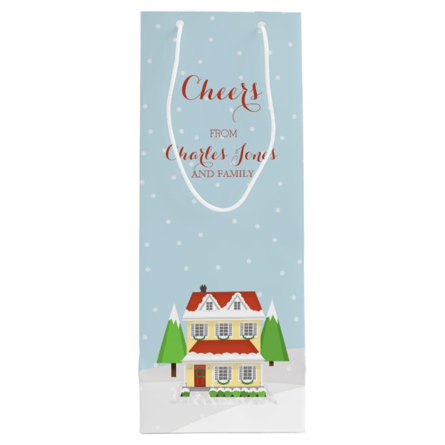 Skål från vårt hem till dina (Baksidan)