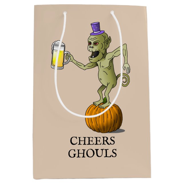 Skål Ghouls Halloween (Framsidan)