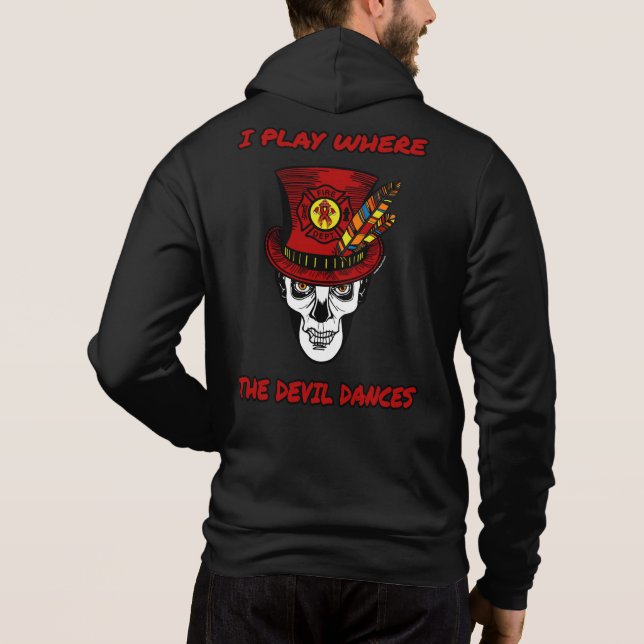 Skal/hatt...brandbekämpare T Shirt (Baksida)