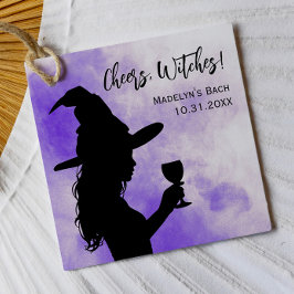 Skål Häxor Halloween Spennarsfest, Häxa Gåvor Etiketter