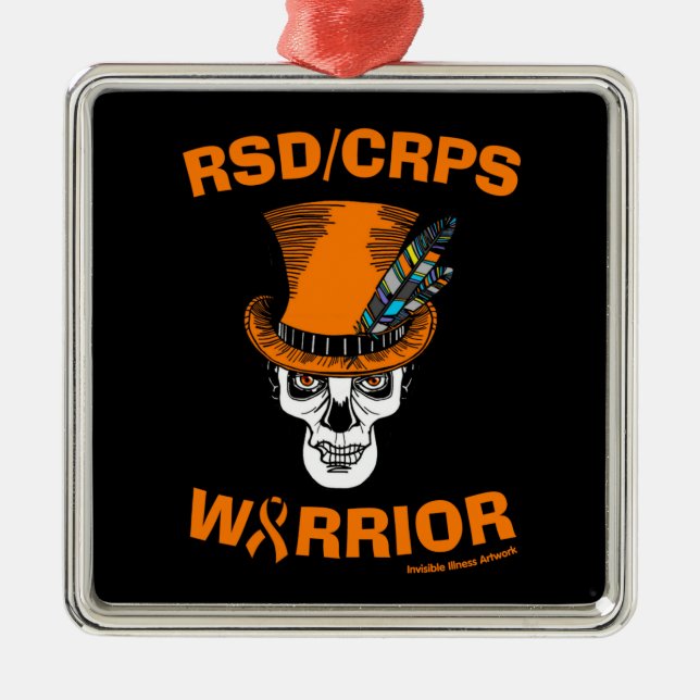 Skal/höjd...RSD/CRPS Julgransprydnad Metall (Framsidan)