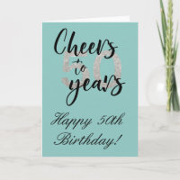 Skål i 50 år Glad födelsedag 50-årsjubileum