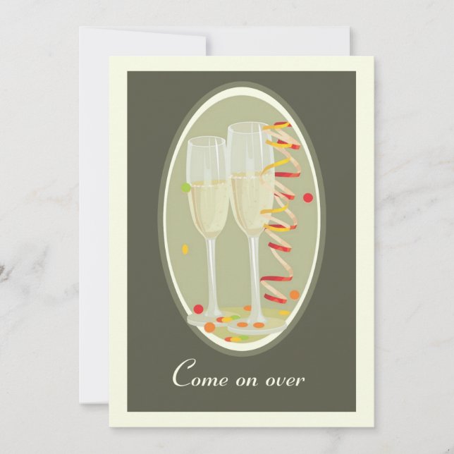 Skål-inbjudan Inbjudningar (Framsida)