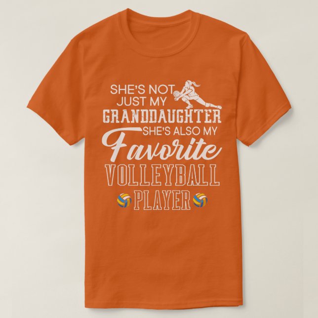 Skål inte bara min mordotter Favorite Volleyball T Shirt (Design framsida)
