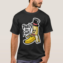 skal kreativet av roligten banan t shirt