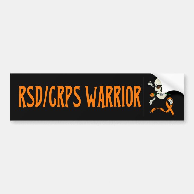 Skal/kricka...RSD/CRPS Bildekal (Framsidan)