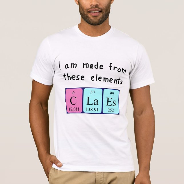 Skål med återkommande skjorta bord namn tee shirt (Framsida)