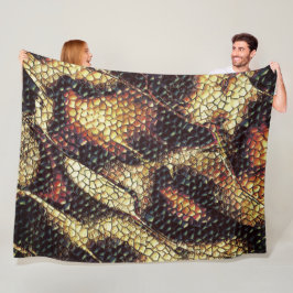 Skal med gulaktiga och mörk? fleecefilt