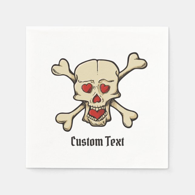 Skal med hörn pappersservett (Framsidan)